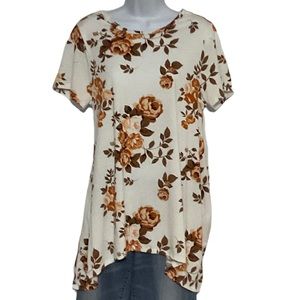 Lularoe Melissa Shark-bite Tunic